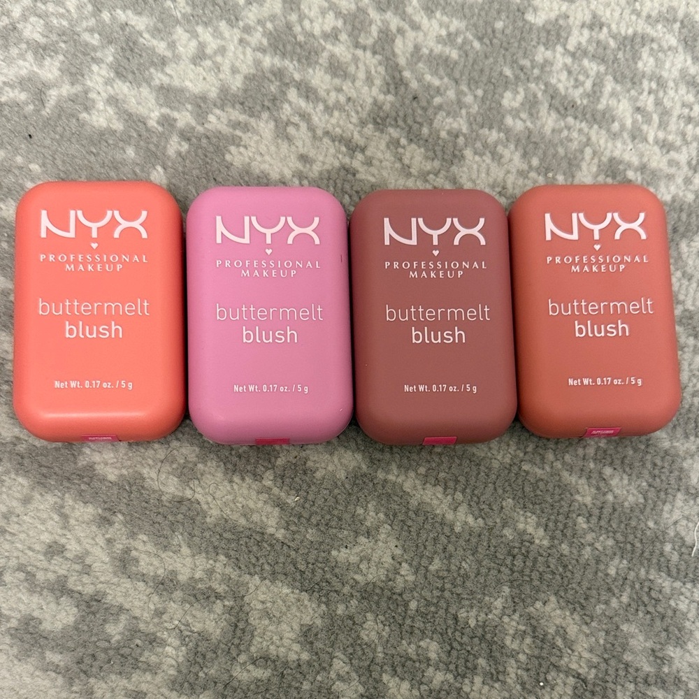 Nyx Buttermelt Blush Set - Coral, Pink, Brown - Picture 1 of 2